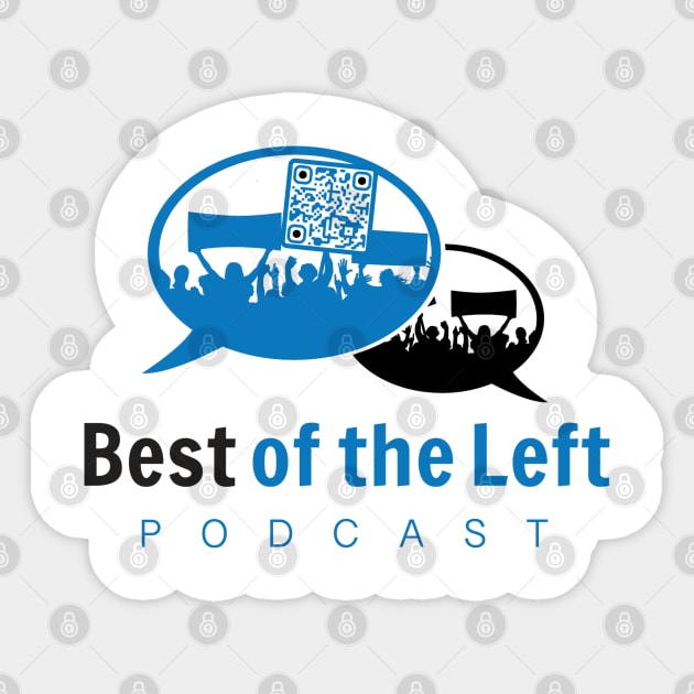 Best of the Left Logo (Horizontal) Sticker by Best of the Left